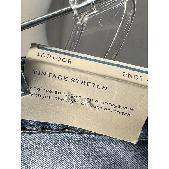 NWT Universal Thread Women’s Jeans, size 17/L fitted hip and thigh Open hem Stre - Picture 15 of 16